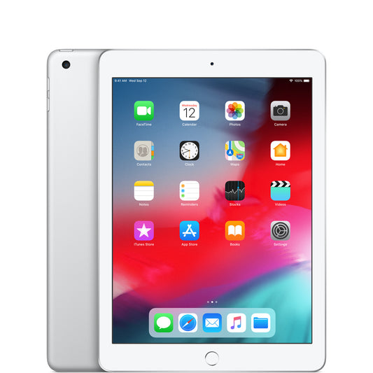 iPad 6 32GB Silver Wifi + Cellular Unlocked Grade B