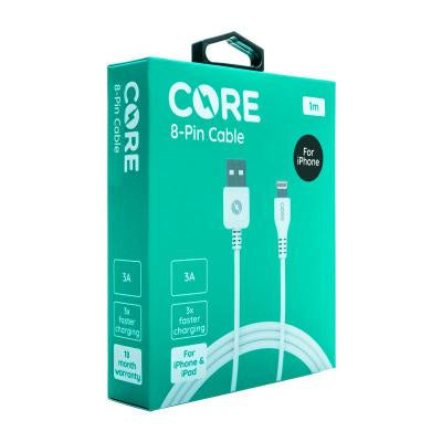 1M 8-Pin Cable 3A White